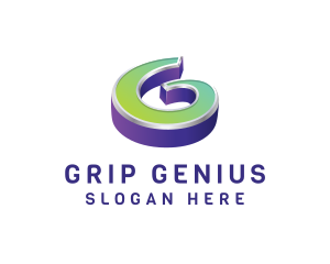 Generic 3D Letter G Business logo design