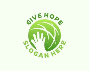 Global Hand Community logo design