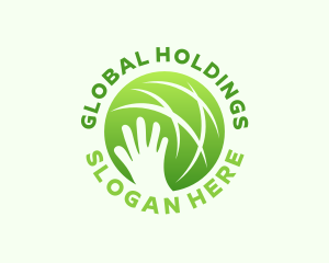 Global Hand Community logo design