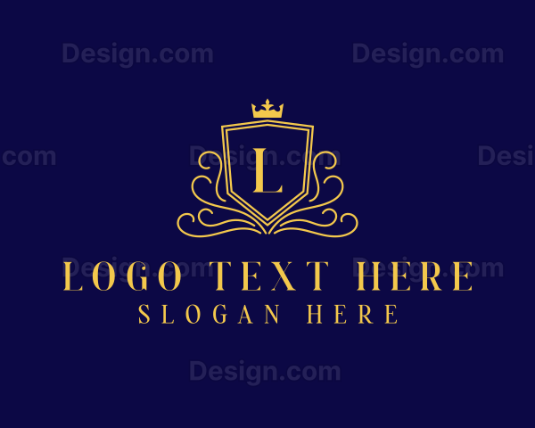 Elegant Royal Shield Logo