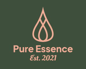 Spa Oil Extract  logo design