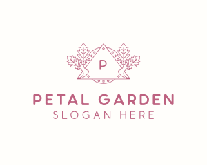 Leaf Garden Event logo design