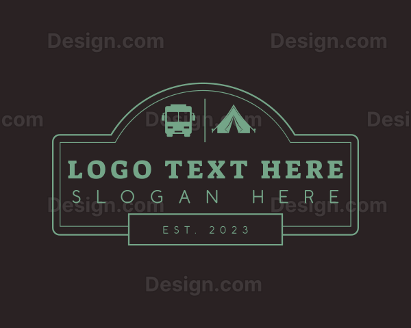 Outdoor Trip Camping Logo