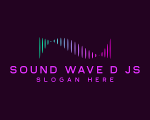 Frequency Wave Audio  logo design