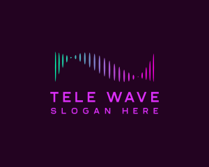 Frequency Wave Audio  logo design