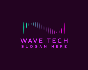 Frequency Wave Audio  logo design