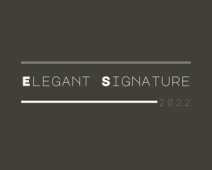 Elegant Line Business logo design