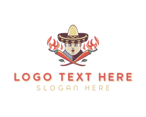 Spicy Mexican Chili logo