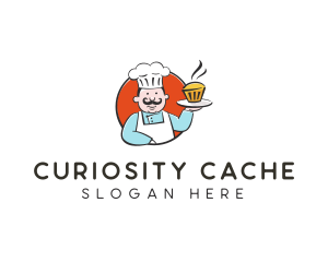 Cupcake Pastry Chef logo design