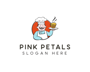 Cupcake Pastry Chef logo design