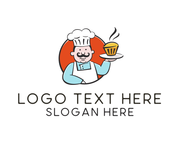 Pastry Chef logo example 1