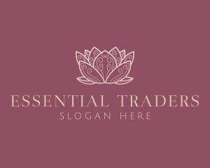 Zen Lotus Flower logo design