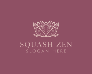 Zen Lotus Flower logo design