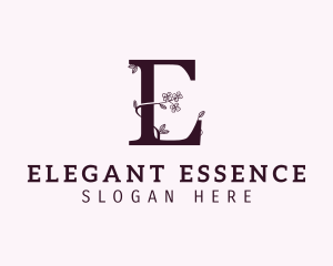Floral Fashion Aesthetic logo design