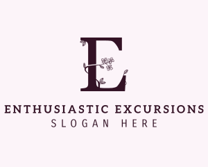 Floral Fashion Aesthetic logo design