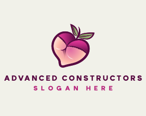 Feminine Lingerie Peach logo design