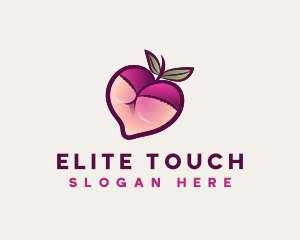 Feminine Lingerie Peach logo design