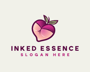 Feminine Lingerie Peach logo design