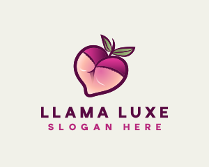 Feminine Lingerie Peach logo design