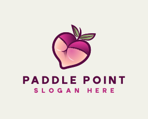 Feminine Lingerie Peach logo design