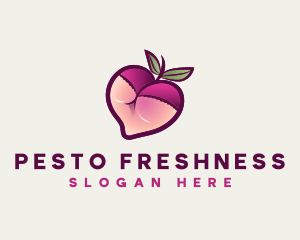 Feminine Lingerie Peach logo design