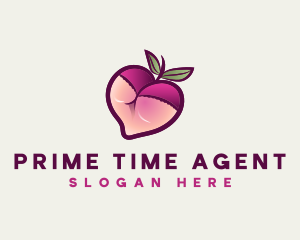 Feminine Lingerie Peach logo design