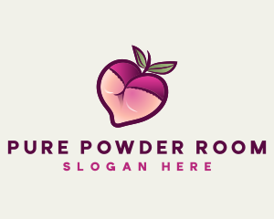 Feminine Lingerie Peach logo design