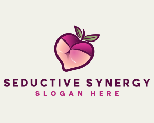 Feminine Lingerie Peach logo design