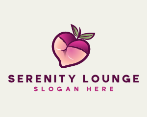 Feminine Lingerie Peach logo design