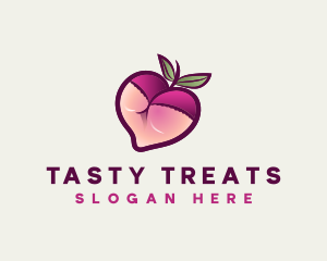 Feminine Lingerie Peach logo design