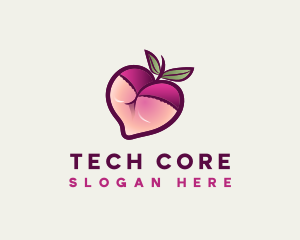 Feminine Lingerie Peach logo design