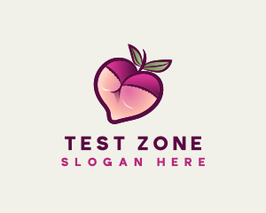 Feminine Lingerie Peach logo design