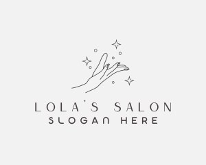 Hand Wellness Salon logo design