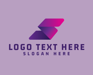 Modern Gradient Letter S logo