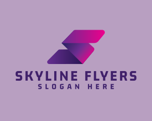 Modern Gradient Letter S logo design