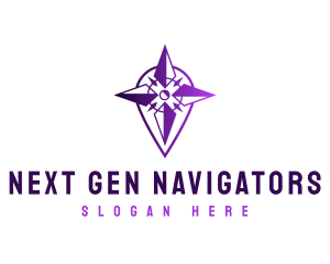 Navigation Pin Location logo