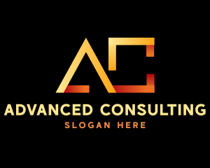 Modern Professional Letter AC logo