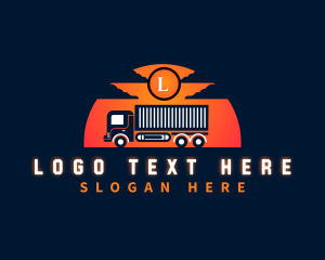 Truck Delivery Logistics logo