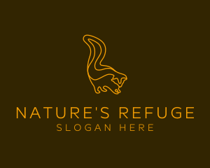 Wild Squirrel Wildlife logo