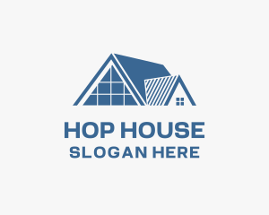 House Roofing Service logo design