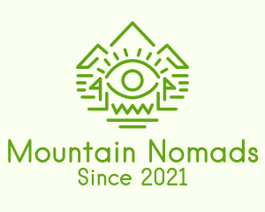 Mystical Mountain Eye logo design