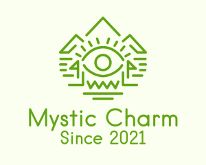 Mystical Mountain Eye logo design