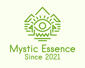 Mystical Mountain Eye logo design