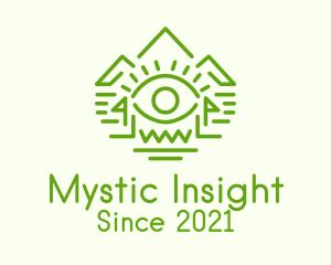 Mystical Mountain Eye logo design