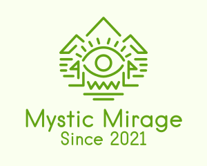 Mystical Mountain Eye logo design