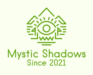 Mystical Mountain Eye logo design