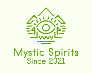 Mystical Mountain Eye logo design