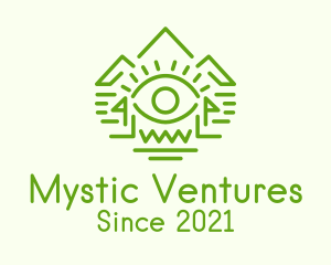 Mystical Mountain Eye logo design