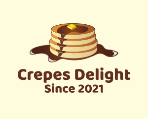 Pancake Hotcakes Syrup logo