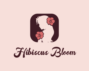 Flower Woman Salon logo design